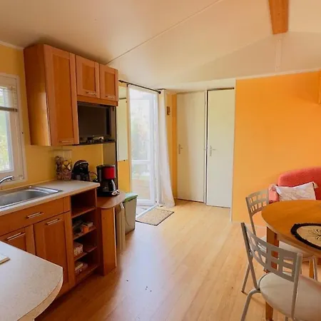 Chalet Mobil-home Cosy, 800m Plage, Parking Prive *